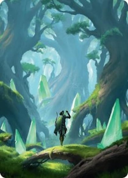 Forest Art Card (25/54), Art Series: Foundations 25