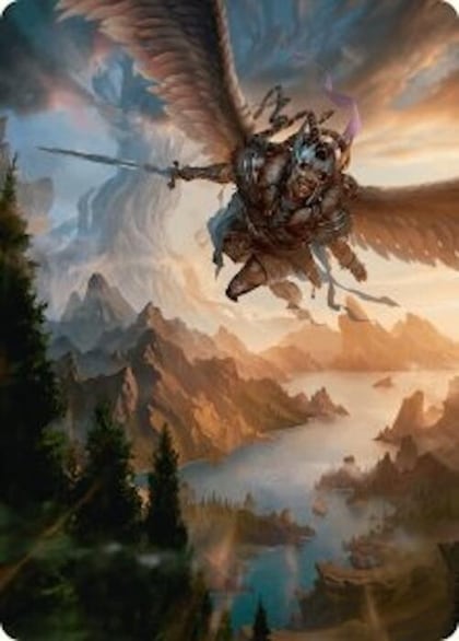 Youthful Valkyrie Art Card (28/54), Art Series: Foundations 28