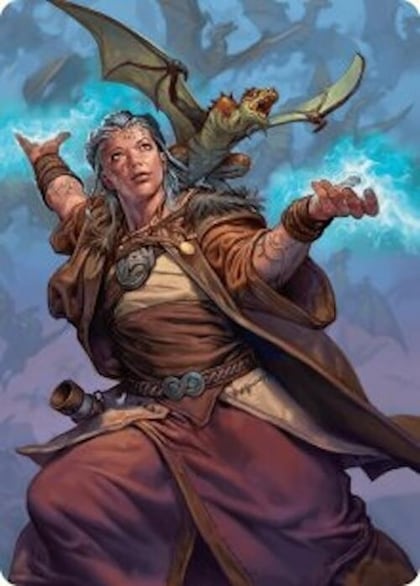 Drake Hatcher 2 Art Card (29/54), Art Series: Foundations 29