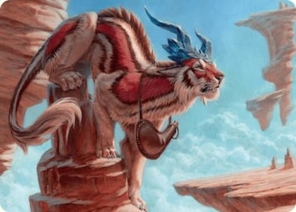 Felidar Savior Art Card (3/54), Art Series: Foundations 3