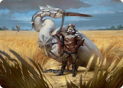 Skyknight Squire Art Card (4/54), Art Series: Foundations 4