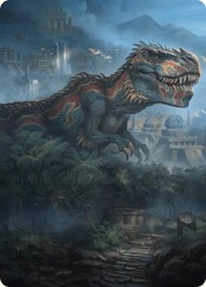 Ghalta, Primal Hunger Art Card (41/54), Art Series: Foundations 41