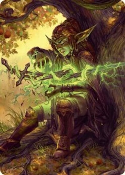 Reclamation Sage Art Card (45/54), Art Series: Foundations 45