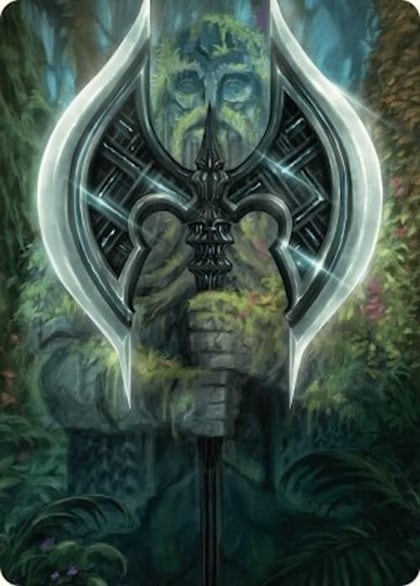 Leyline Axe Art Card (49/54), Art Series: Foundations 49