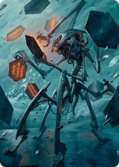 Scrawling Crawler Art Card (50/54), Art Series: Foundations 50