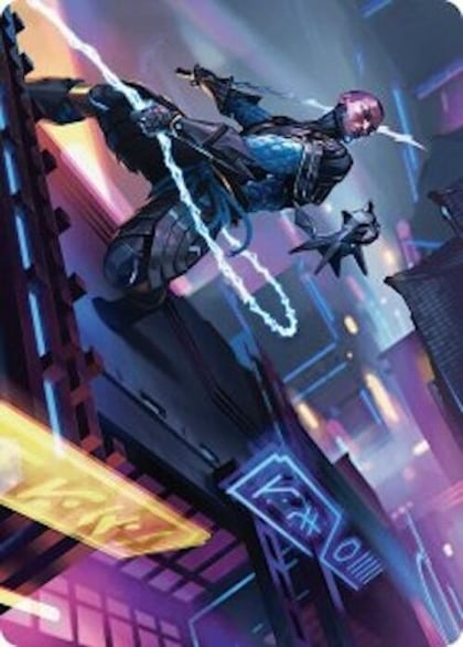 Kaito, Cunning Infiltrator Art Card (51/54), Art Series: Foundations 51