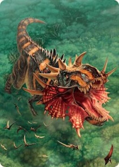 Gigantosaurus Art Card (53/54), Art Series: Foundations 53
