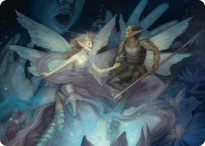 Faebloom Trick Art Card (6/54), Art Series: Foundations 6