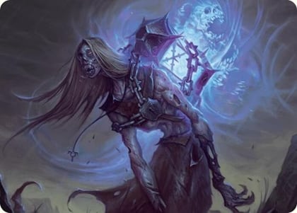 Soul-Shackled Zombie Art Card (9/54), Art Series: Foundations 9