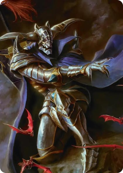 Garland, Royal Kidnapper Scene Art Card, Art Series: FINAL FANTASY 1