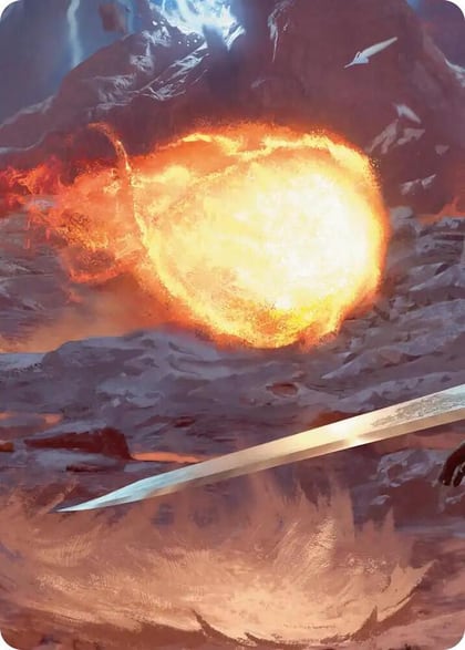 Duelist's Flame Scene Art Card, Art Series: FINAL FANTASY 11