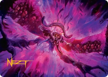 Hades, Sorcerer of Eld Art Card (Gold-Stamped Signature), Art Series: FINAL FANTASY 12