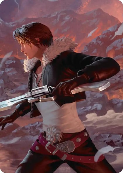 Squall, Gunblade Duelist Scene Art Card, Art Series: FINAL FANTASY 12