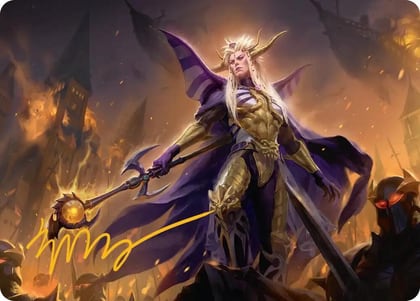 The Emperor of Palamecia Art Card (Gold-Stamped Signature), Art Series: FINAL FANTASY 13