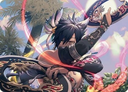 Dancer's Chakrams Art Card, Art Series: FINAL FANTASY 24