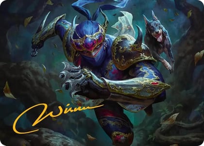 Shadow, Mysterious Assassin Art Card (Gold-Stamped Signature), Art Series: FINAL FANTASY 26