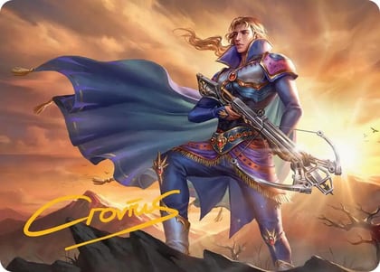 Edgar, Master Machinist Art Card (Gold-Stamped Signature), Art Series: FINAL FANTASY 27
