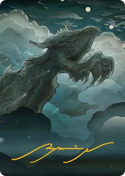 Sin, Spira's Punishment Art Card (Gold-Stamped Signature), Art Series: FINAL FANTASY 36
