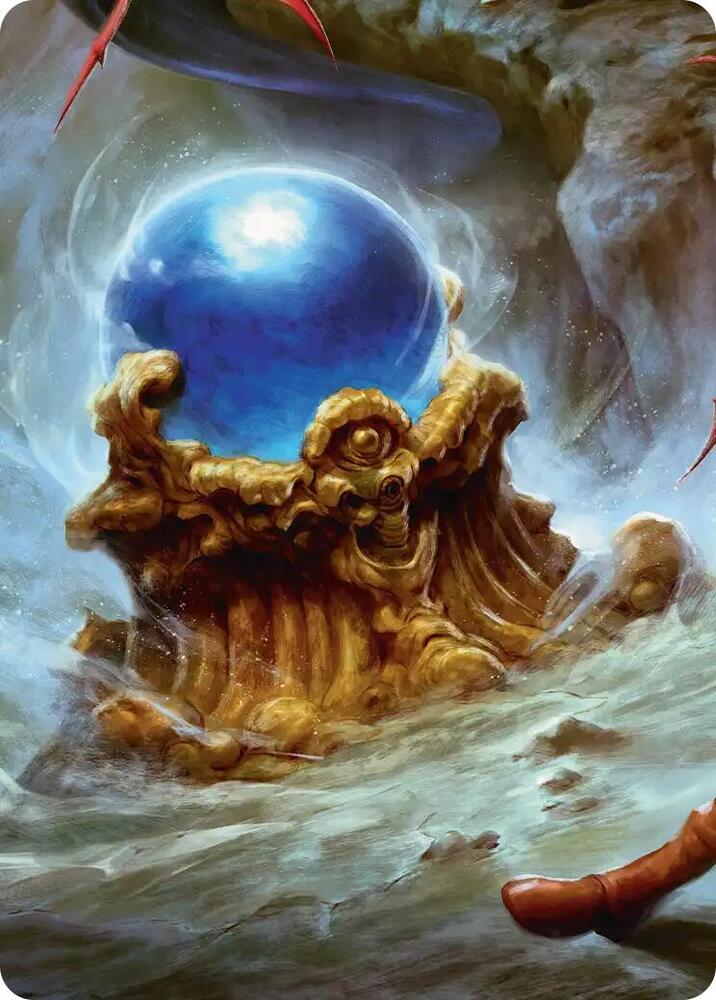 Chaos Shrine's Black Crystal Scene Art Card, Art Series: FINAL FANTASY 4