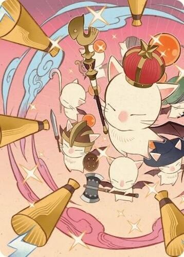 Summon: Good King Mog XII Art Card, Art Series: FINAL FANTASY 41