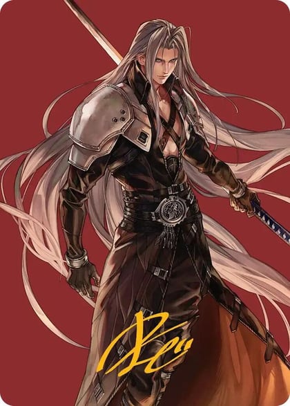 Sephiroth, Fabled SOLDIER Art Card (Gold-Stamped Signature), Art Series: FINAL FANTASY 44