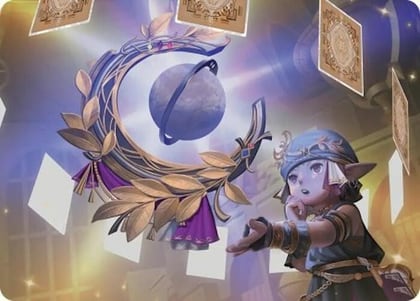 Astrologian's Planisphere Art Card, Art Series: FINAL FANTASY 4