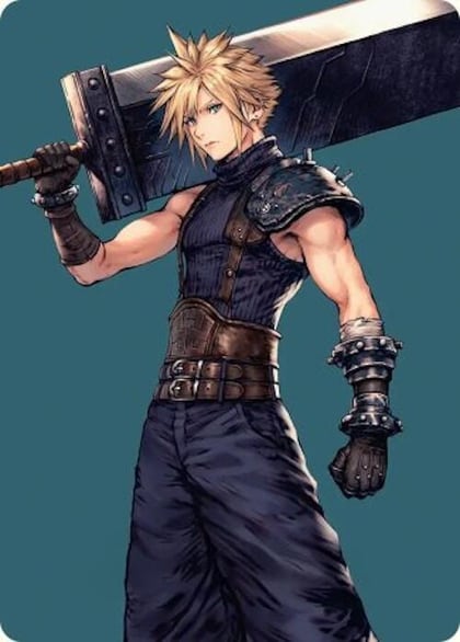Cloud, Ex-SOLDIER Art Card, Art Series: FINAL FANTASY 50
