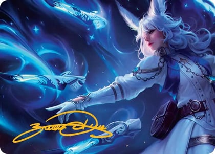 Sage's Nouliths Art Card (Gold-Stamped Signature), Art Series: FINAL FANTASY 5