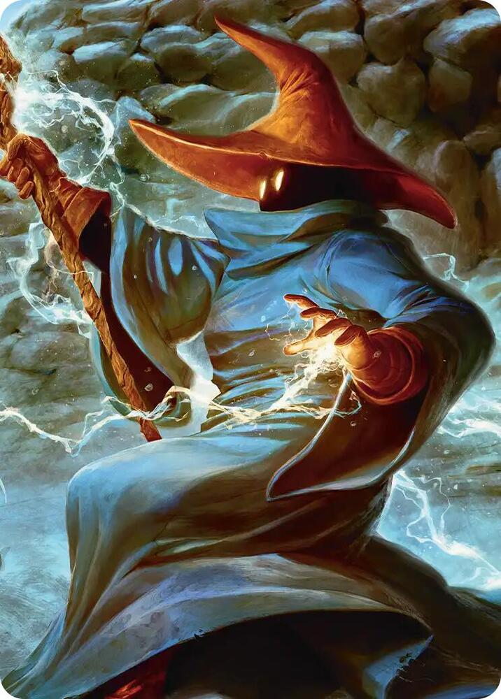 The Destined Black Mage Scene Art Card, Art Series: FINAL FANTASY 6