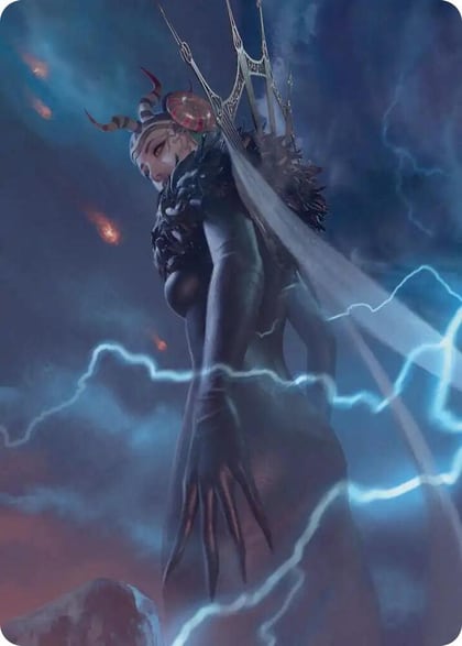 Edea, Possessed Sorceress Scene Art Card, Art Series: FINAL FANTASY 7