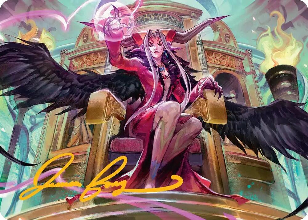Sorceress's Schemes Art Card (Gold-Stamped Signature), Art Series: FINAL FANTASY 9