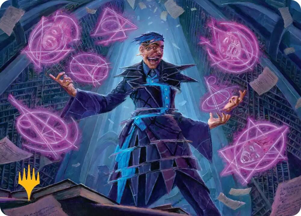 Dark Matter Manipulator Art Card (Gold-Stamped), Art Series: Reality Fracture 11