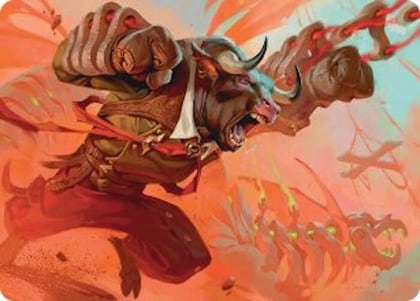Tether Technician Art Card, Art Series: Reality Fracture 19