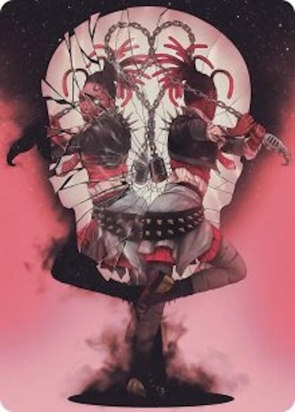 Face Yourself Art Card, Art Series: Reality Fracture 50