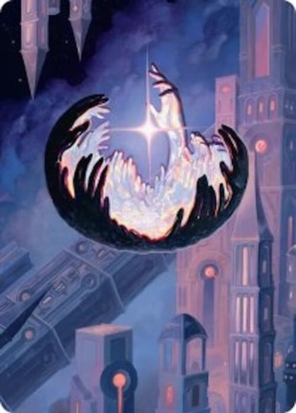 Hall of Echoes Art Card, Art Series: Reality Fracture 54