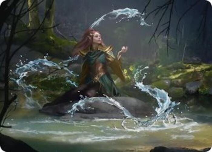 Mirkwood Meditator Art Card, Art Series: The Hobbit 10