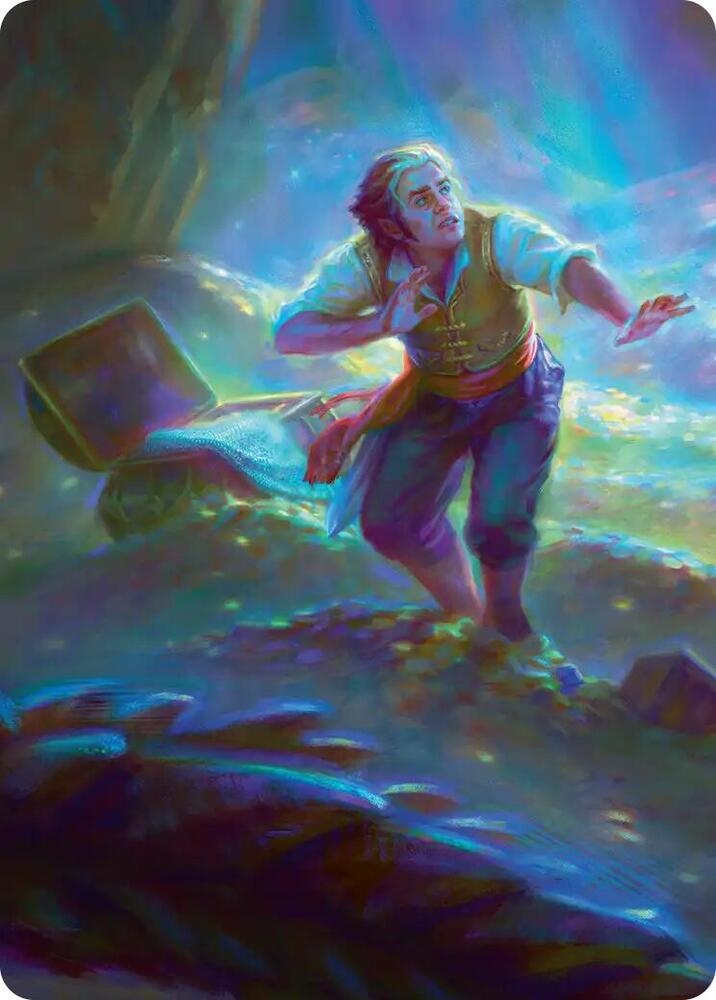 Bilbo's Burglaring Art Card (10/12), Art Series: The Hobbit 10