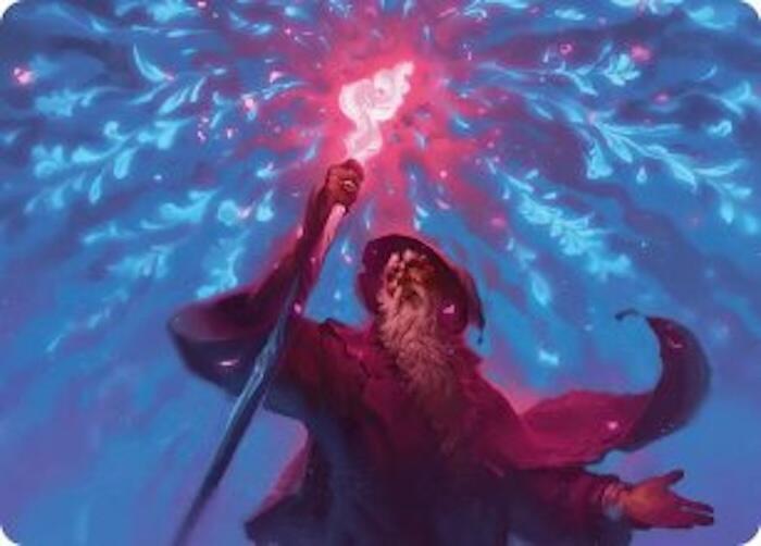 Wizard's Staff Art Card, Art Series: The Hobbit 15