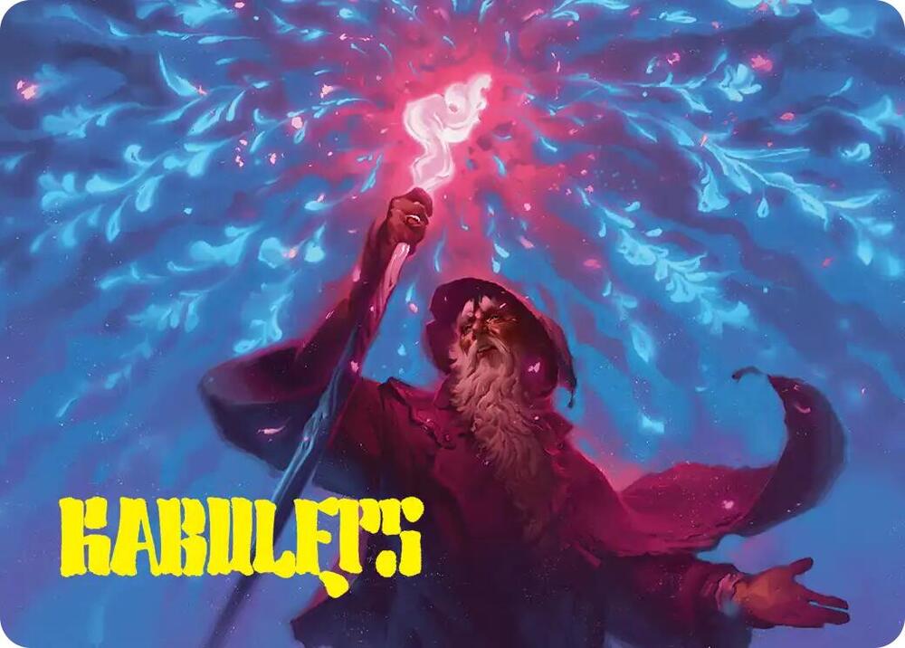 Wizard's Staff Art Card (Gold-Stamped Signature), Art Series: The Hobbit 15