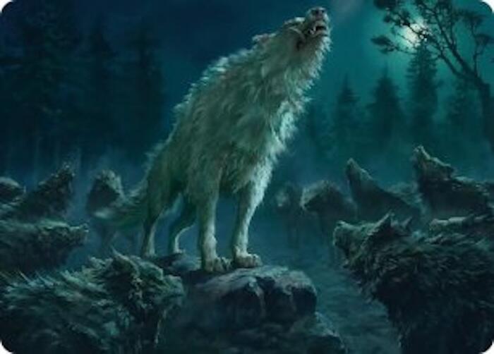 Reverent Howl Art Card, Art Series: The Hobbit 16