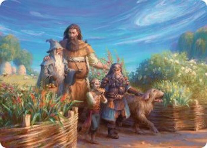 Beorn's Hospitality Art Card, Art Series: The Hobbit 20