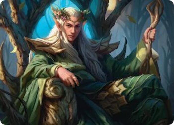 Thranduil, the Elvenking Art Card, Art Series: The Hobbit 22
