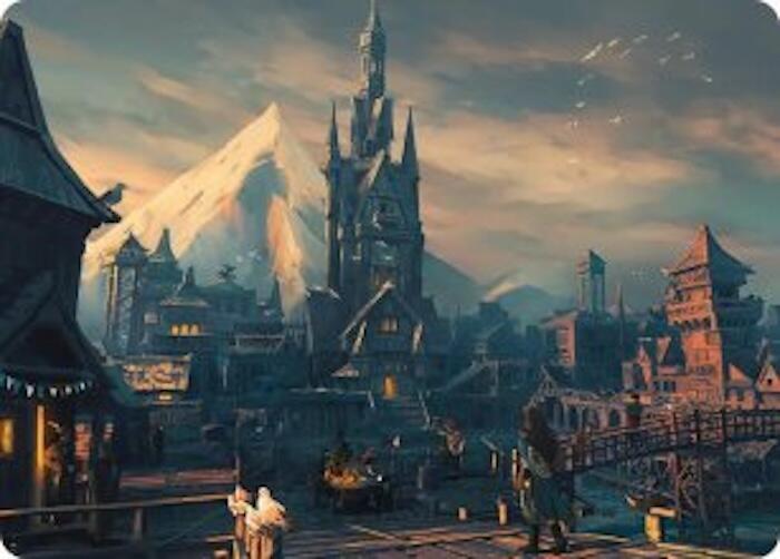 Lake-town Art Card, Art Series: The Hobbit 24