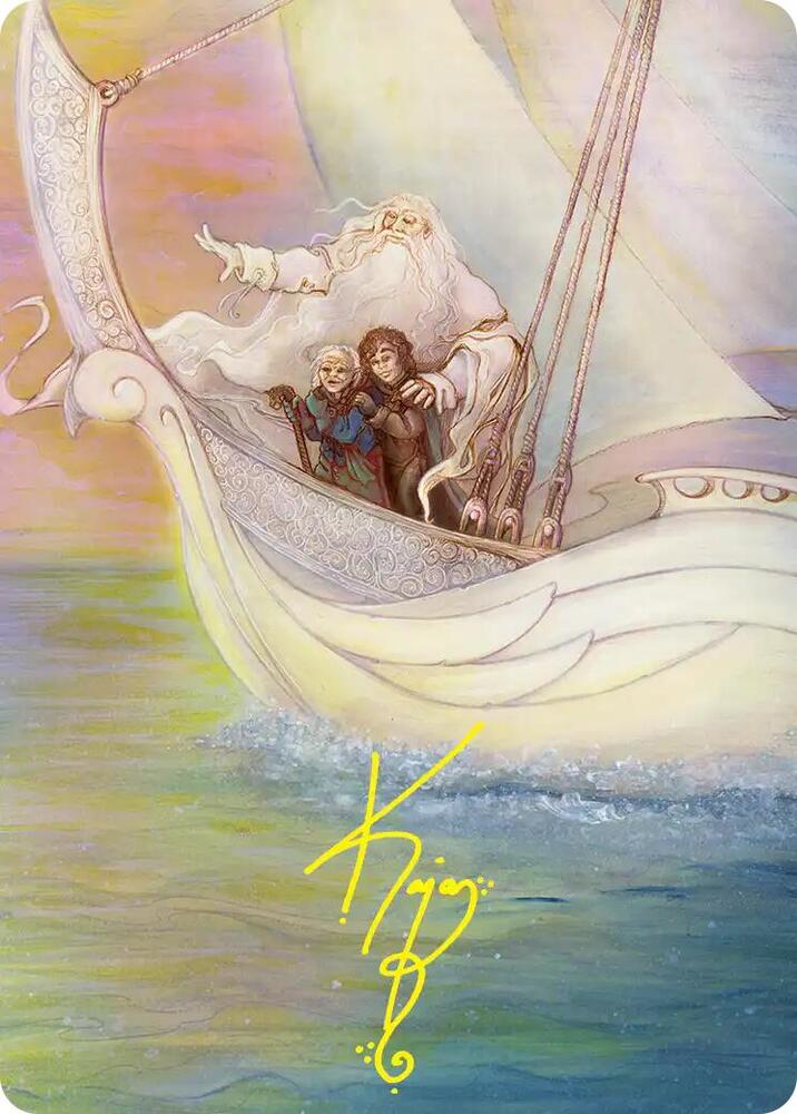Dawn of a New Age Art Card (Gold-Stamped Signature), Art Series: The Hobbit 26