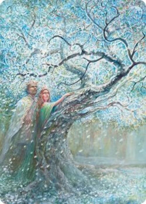 Flowering of the White Tree Art Card, Art Series: The Hobbit 27