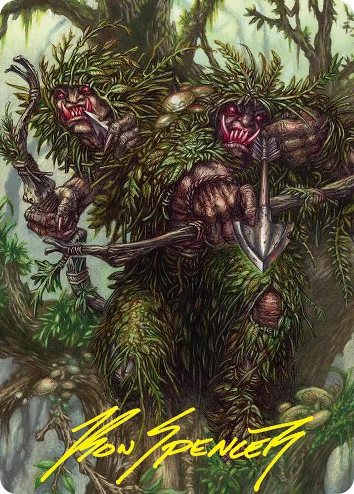 Orcish Bowmasters Art Card (Gold-Stamped Signature), Art Series: The Hobbit 30