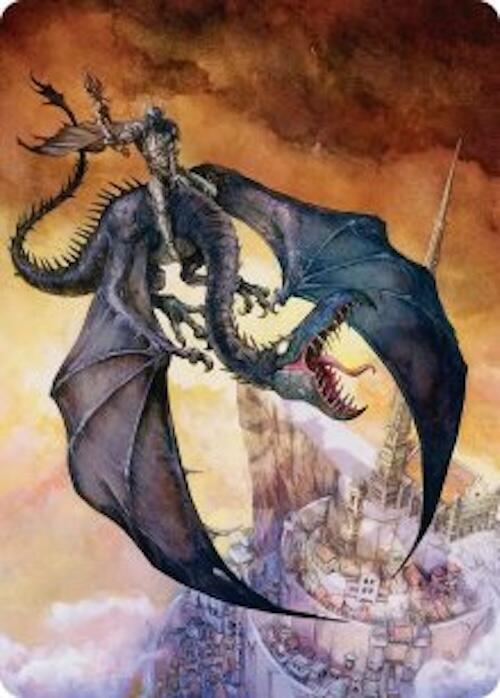 Witch-king, Bringer of Ruin Art Card, Art Series: The Hobbit 32