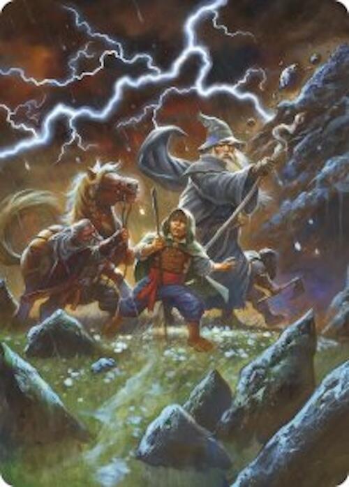 Call Forth the Tempest Art Card, Art Series: The Hobbit 33