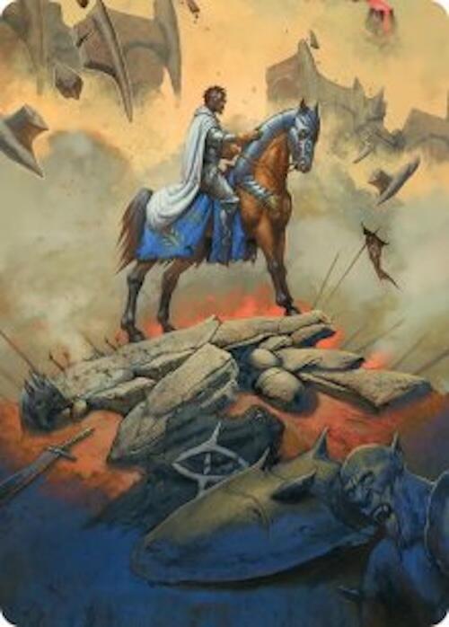 Aragorn, the Uniter Art Card, Art Series: The Hobbit 34