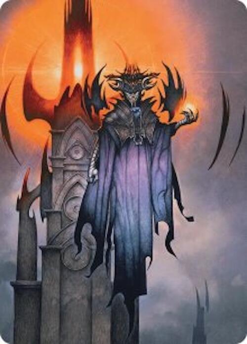 Sauron, the Lidless Eye Art Card, Art Series: The Hobbit 36
